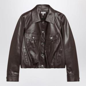 로에베 가죽 자켓 S540Y34L96LE Brown