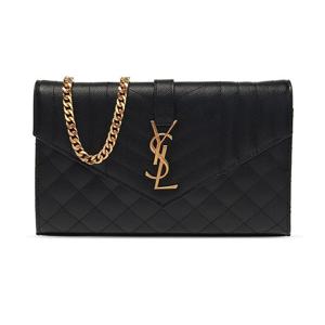 26 SS 생로랑 모노그램 체인 지갑 블랙 620280BOW91