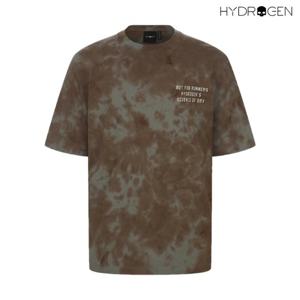 [하이드로겐] 유니 타이다잉 티셔츠 H31F2TR125_KH