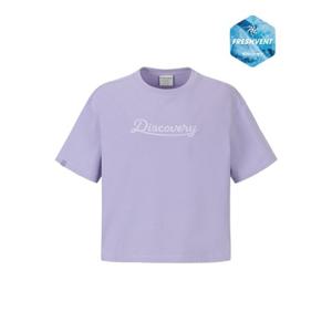 디스커버리 26S S 여름여성 DWRS95063LVL 레터링세미오버핏반팔티셔츠