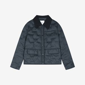 [베스띠벨리]스퀘어퀼팅골지카라덕다운패딩 BMDJA2642BK_DG_DG