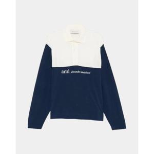 아미 반팔 티셔츠 HPL421JE0221 A027 Blanc creme encre