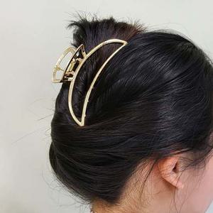 무광 꼬임 올림머리 집게핀 헤어핀 메탈 머리핀