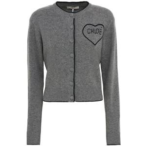 끌로에 골지 니트 캐시미어 울 가디건 83I-UWL035