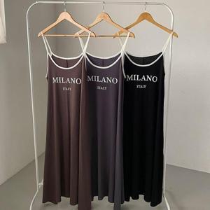 [강물처럼]빅사이즈나시원피스 U929L507 밀라노이태리끈원피스 R