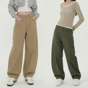 비욘드라이프 코튼 벌룬핏 와이드 롱팬츠 1006691