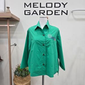 [멜로디가든]오버핏 자수남방 M26S2B146_SH