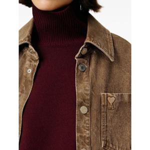 25FW 아미 Ami De Coeur 오버셔츠 UJK788DE0112216 TP573218538