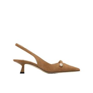 25FW 지미추 여성 high 힐스 AMITA45TOFFEE TP573220157