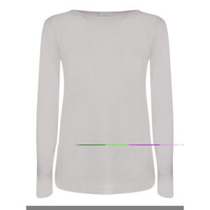 브루넬로 쿠치넬리 롱 sleeve 스웨터  Made from 캐시미어 실크 앤 lurex  Pearl color  M41800008C9610 TP573217043