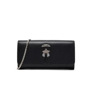 21SS Fendi Portafoglio in pelle nera decorata 8M0365A6HVF0GXN TP573224632