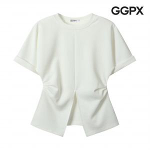 [GGPX] 센터 슬릿 롤업 반팔 티셔츠 (GP3TS010F)