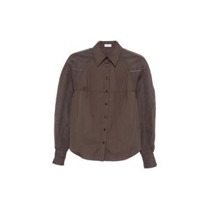 26SS 브루넬로 쿠치넬리 여성 셔츠 M0091MO516C8589 TP573220587