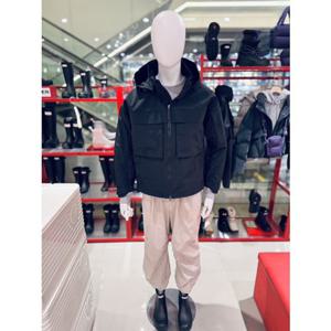 [Hunter][MEN] 26SS 오리지날 유틸리티 웨더 자켓 블랙 - HEM0002AJZBLK