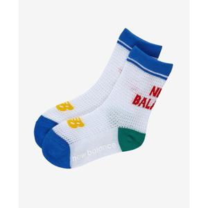 뉴발란스 키즈 메쉬 레터 장목 양말 B1 NK8EGS109U 50 84