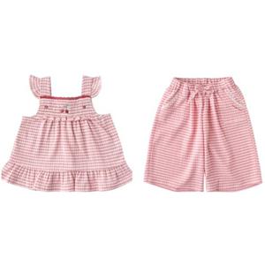 밍크뮤ch 스토베리체크블라우수팬츠세트백일돌유아베이비어린이유치원룩 36315313010