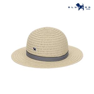 [블루독베이비] 마린 밀짚 벙거지_BR (4431480101)