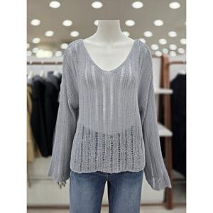 [ab.f.z]시스루 브이넥 니트 티셔츠 ( SJAFA2HW-33D )_DJ