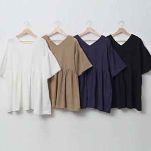 [강물처럼]빅사이즈셔링원피스 U902L507 비치셔링브이원피스 BN