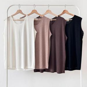 [강물처럼]빅사이즈나시티 V187L509 팔뚝커버되는라운드나시 LD