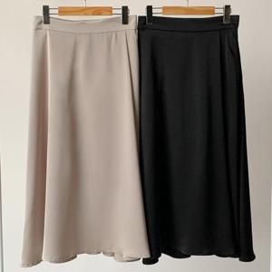 [강물처럼]빅사이즈치마 Q447L509 워너비새틴훌실키스커트 LT (4