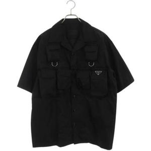 PRADA 프라다 리나일론 반팔 셔츠 (SC768 1WQ8 F0002)