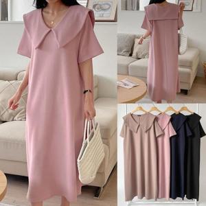 [강물처럼]위쉬몰 AR 팡팡빅카라반팔원피스(U239H507) 빅사이즈