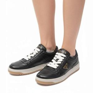 프라다 다운타운 나파 가죽 여성 스니커즈 운동화 25FW 1E792M 038 F0632