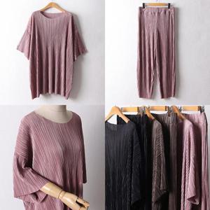 [강물처럼]위쉬몰 RA 트임썸머골지찐빠세트(F042H509) 빅사이즈