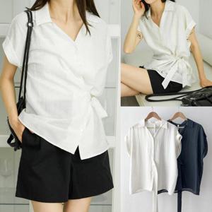 [강물처럼]위쉬몰 GO 오피스브이카라랩남방(U832H507) 빅사이즈