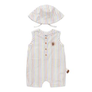 블루독베이비 IV멀티스트라이프우주복 46313-601-08