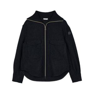 [몽클레어] FW25 여성 집업 터틀넥 가디건 2F00022 597TE 999