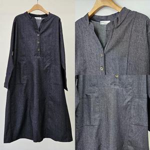 [강물처럼]위쉬몰 IR 바이오청스판롱원피스(S859H509) 빅사이즈