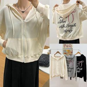 [강물처럼]위쉬몰 RA 핑크리본박시후드집업(V234H509) 빅사이즈