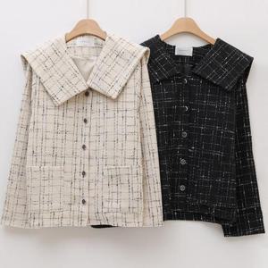 [강물처럼]빅사이즈아우터 V230L509 빅세라카라빈티지자켓 LY (4