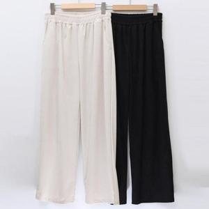 [강물처럼]빅사이즈바지 V219L509 인생바지골지일자핏팬츠 LY (4