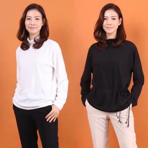 [강물처럼]빅사이즈티 7237L509 활용도좋은반목티 WW (41289799A