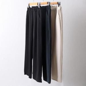 [강물처럼]빅사이즈바지 I335L509 스판일자핏밴딩슬랙스 LO (412