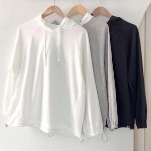 [강물처럼]빅사이즈티 V265L509 무지나그랑후드티셔츠 SM (41289