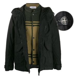 스톤 화이트 와펜 리플렉티브 립스탑 자켓 711543999 V0029