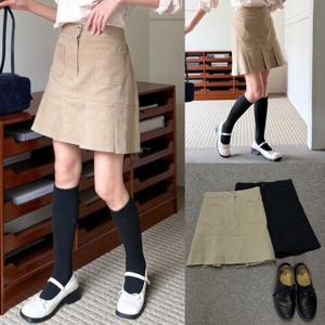 [강물처럼]위쉬몰 LT 미니포켓플리츠스커트(V337H509) 빅사이즈