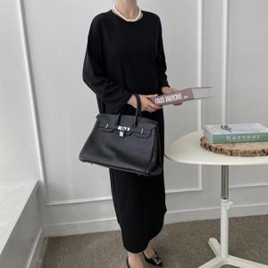 [강물처럼]아이우먼 편안한H라인스판원피스 RAV330M509 빅사이즈