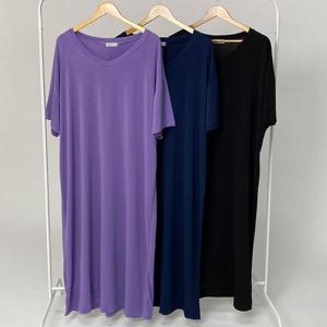 [강물처럼]빅사이즈원피스 U777L509 여성스럽고편한원피스 BA (4