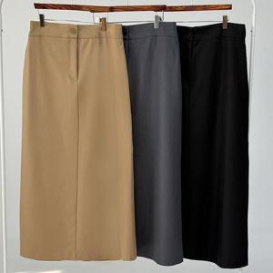 [강물처럼]빅사이즈치마 V300L509 데일리트임스판롱스커트 RA (4