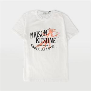 메종키츠네 올림피아 르탕 팔레이스 로얄 반팔 티셔츠 JW00167KJ0008 P100
