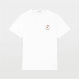 메종키츠네 올림피아 르탕 플라워 폭스 반팔 티셔츠 JM00161KJ0008 P100