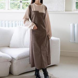 [강물처럼]아이우먼 무드있는레이어원피스 GOV573M511 빅사이즈