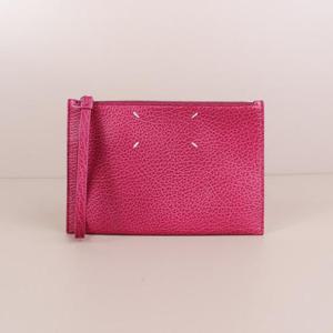 메종마르지엘라 페블그레인 레더 파우치 퍼플 S56UI0152 P0399