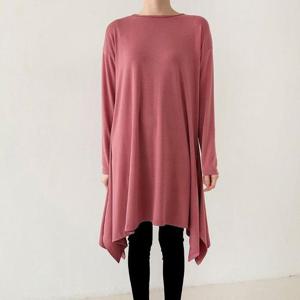 [강물처럼]아이우먼 심플무지기모훌원피스 EMK707M510 빅사이즈