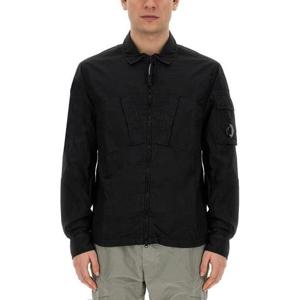 CP컴퍼니 Taylon L 집 셔츠 타일론 집업 16CMSH111A 005783G 999